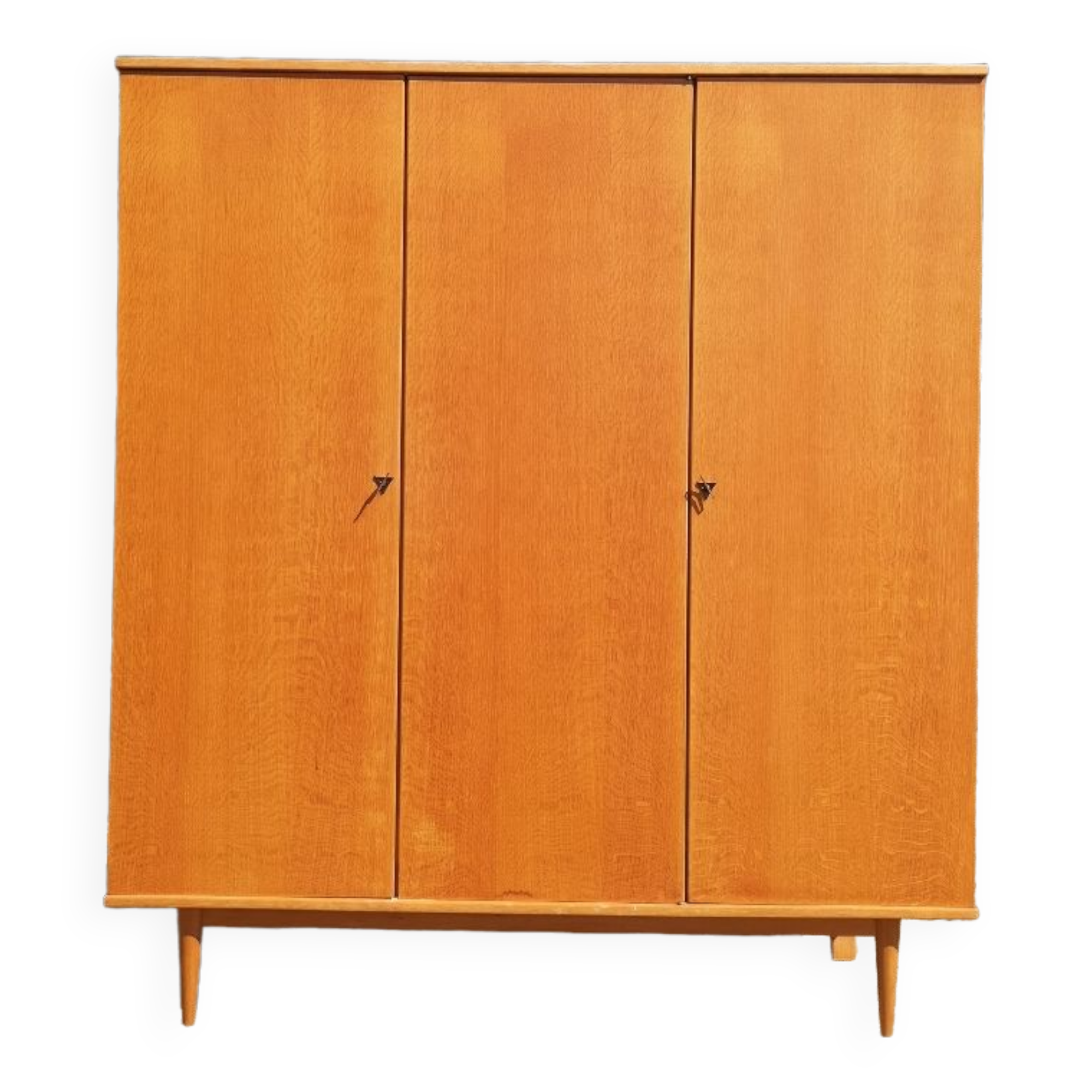 Vintage wardrobe dressing 3 doors