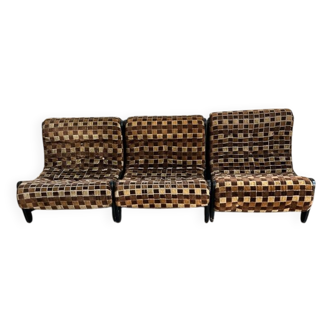 Retro modular seat / vintage armchair