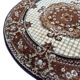 Oriental style round rug 170cm