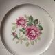6 flat plates old floral assorted