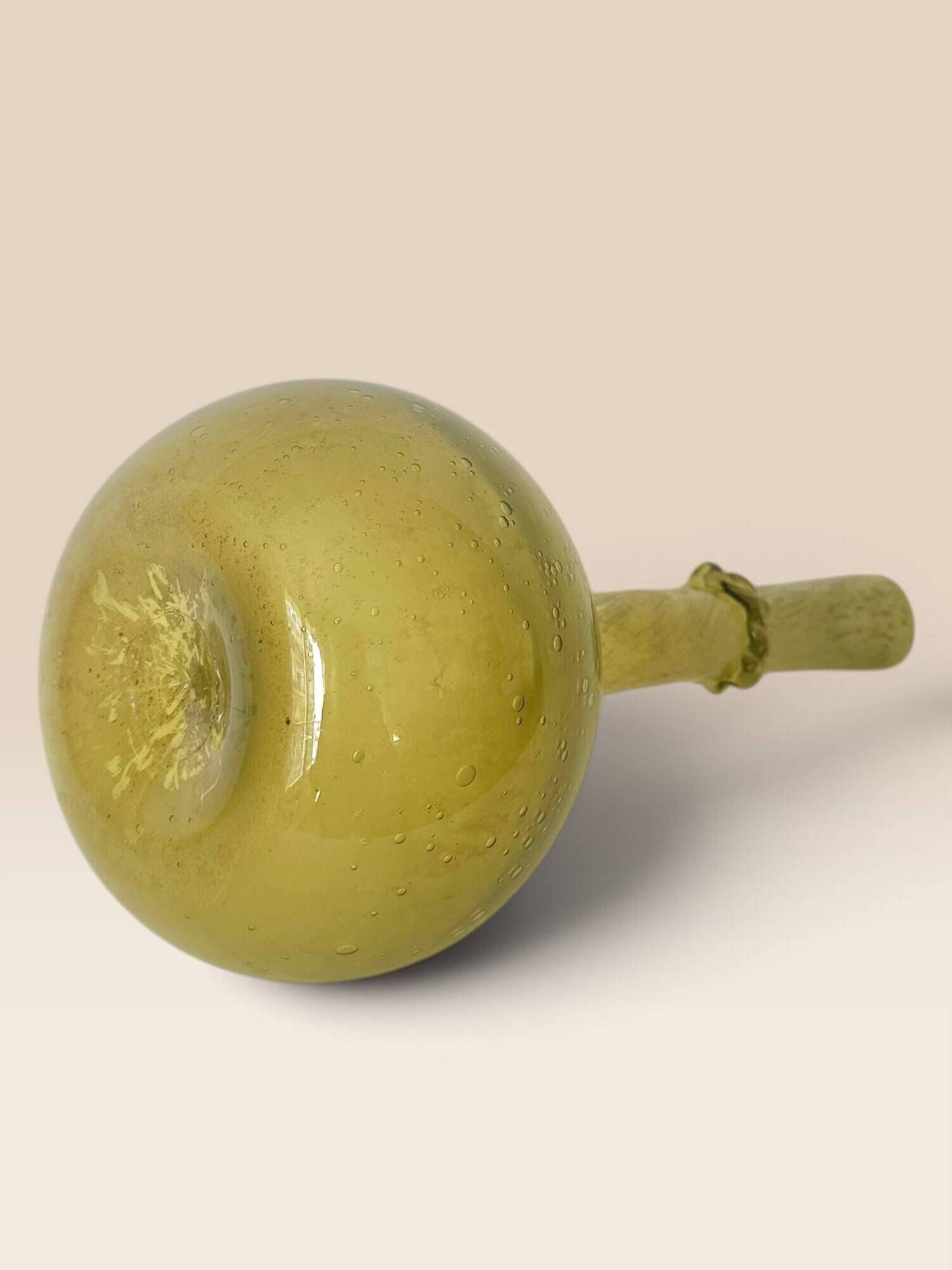 Bubble glass soliflore vase Biot