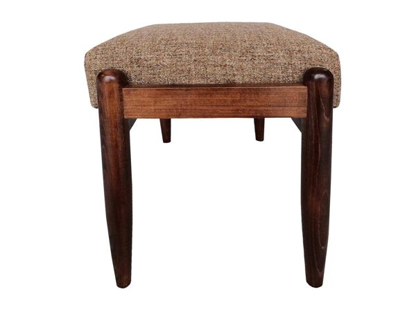 Set de deux tabourets vintage mélangés beige milieu du siècle, Edmund Homa, Europe, 1960s