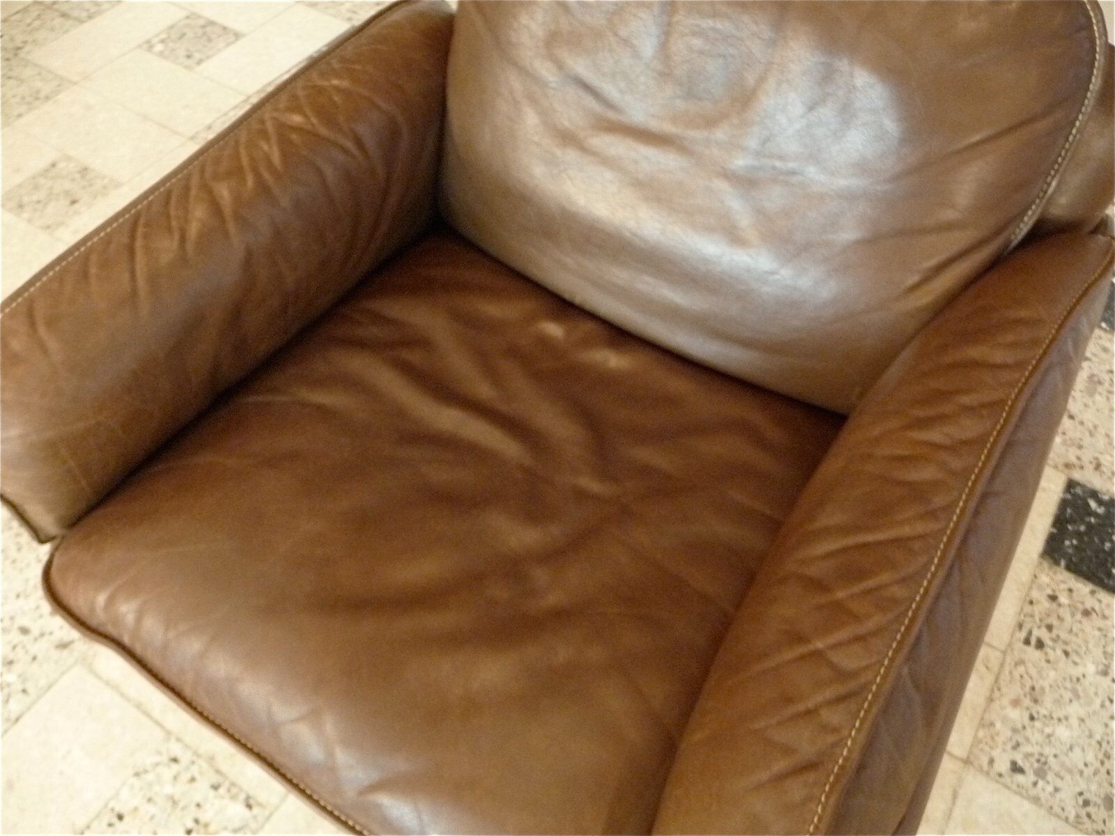 DS-61 leather easy chair from De Sede, Switzerland 1970s