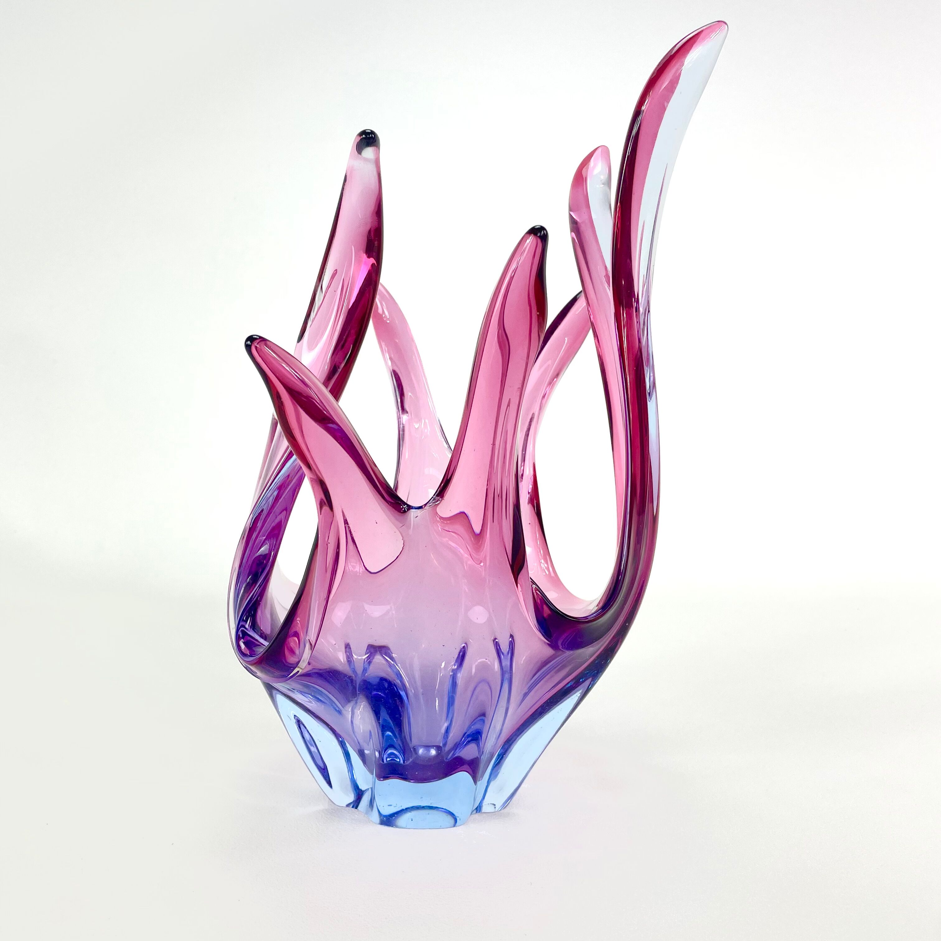 Murano glass fruit cup, 1960