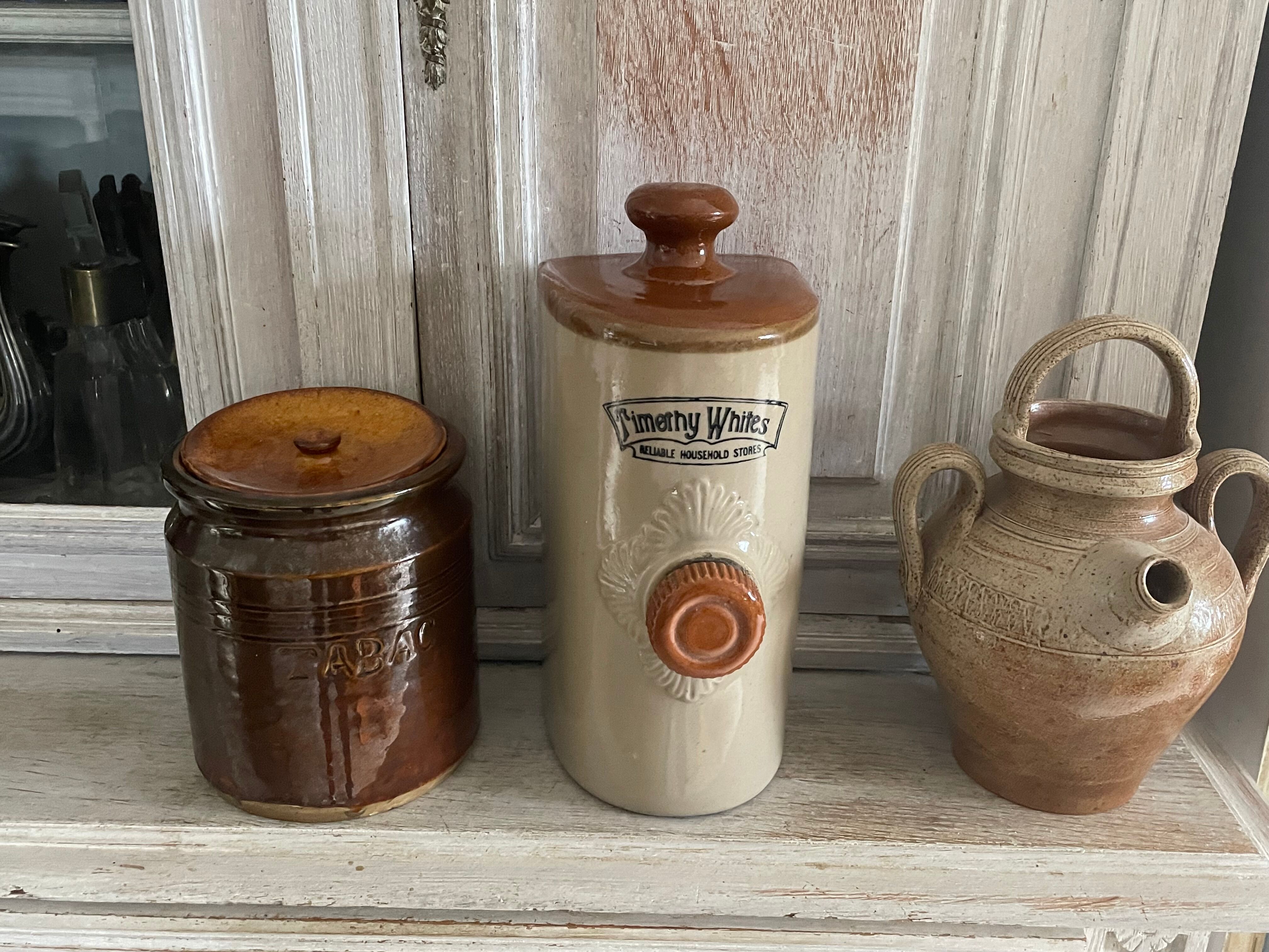 Vintage stoneware bottle