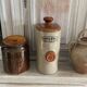 Bouteille en grès vintage