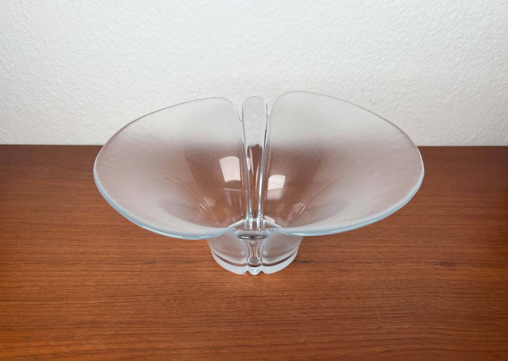 Vintage Danish glass bowl by Holmegaard, 1970s