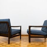 Pair of mid century armchairs "b7522 " by Zenon Bączyk,  Poland, 1960's