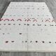 6x9 Off White Contemporary Vintage Rug, 198x277Cm