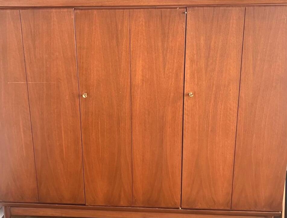 Armoire scandinave vintage en teck