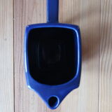 Cruche émaillée bleue