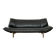 Tango 3-seater sofa Leolux from 2009 in black leather (designer Arn Armgardt)