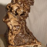 Beethoven's head in platter