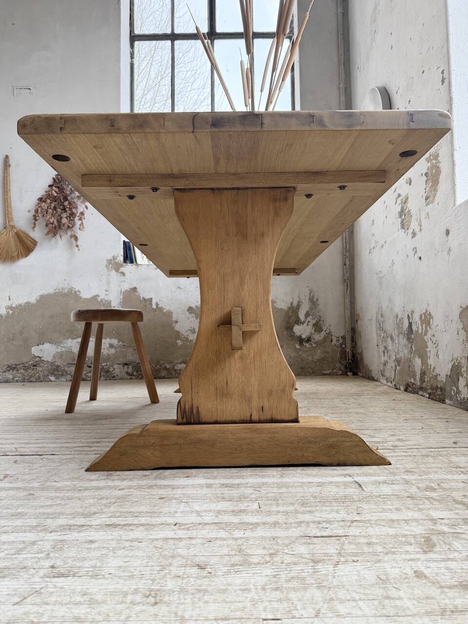 Beech monastery table 2m
