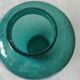 Blown glass round vase, vintage