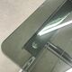 Vintage chrome and tinted glass dessert trolley