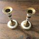 Bougeoirs laiton et nacre