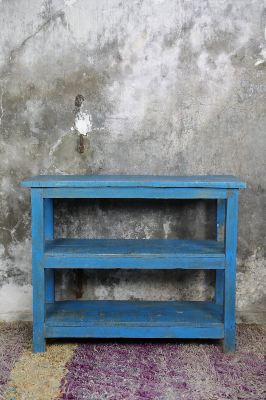 Low shelf 3 shelves, unique piece