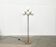 German brass floor lamp in Space Age style from the mid-century by Kaiser Leuchten, 1960s.
