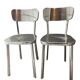 Lot de 2 chaises de salle à manger Magis Deja-Vu en aluminium poli