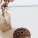 Pique flowers in stoneware signed Guy Baudat