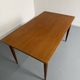 Table à manger extensible en teck design scandinave des années 1960