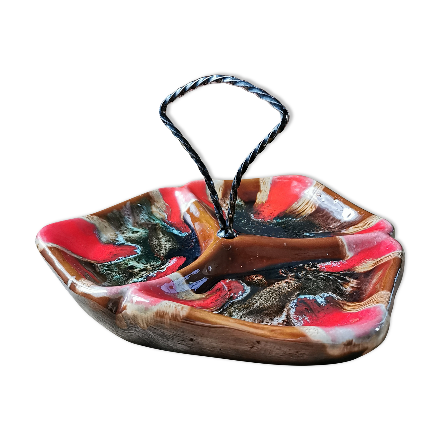 Servant display with compartments vallauris