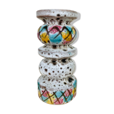 Ceramic roller vase 50s Vallauris