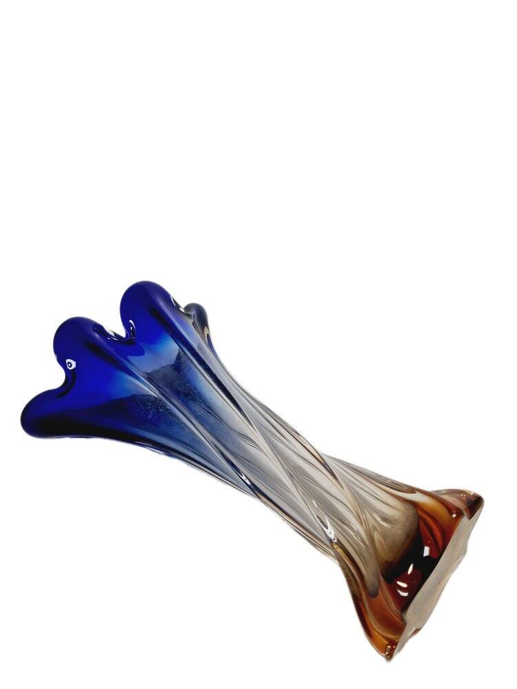 Italian vase in Murano glass from Mandruzzato, 1950s