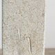 Stoneware soliflore vase signed Jean Claude Monange, "Marguerite" motif