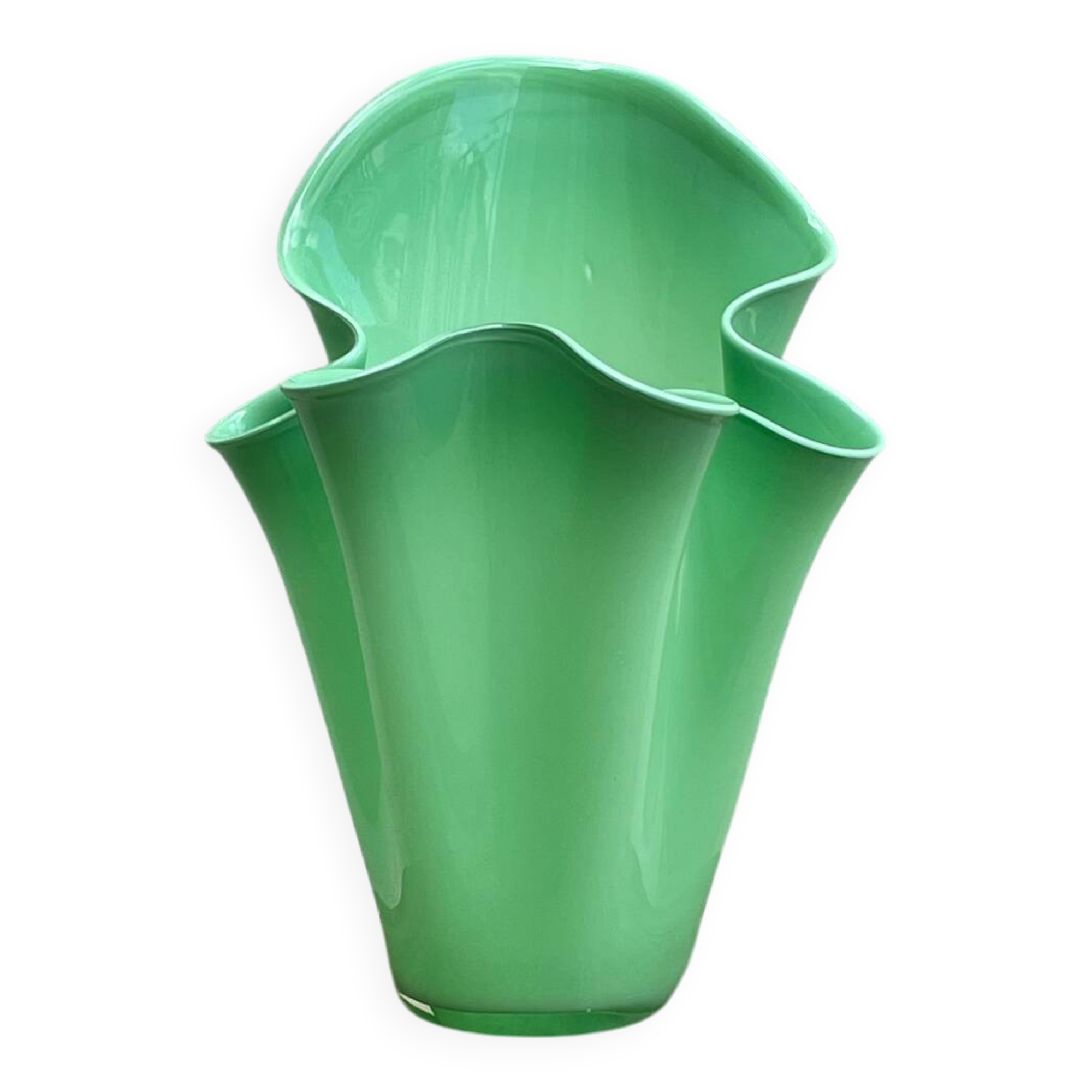 Murano handkerchief vase