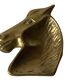 Vide-poche ou cendrier tête de cheval laiton
