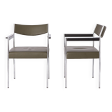 2 Fauteuils Vintage par Edlef Bandixen pour Kusch & Co, 1970, Allemagne