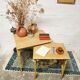 Rattan nesting tables
