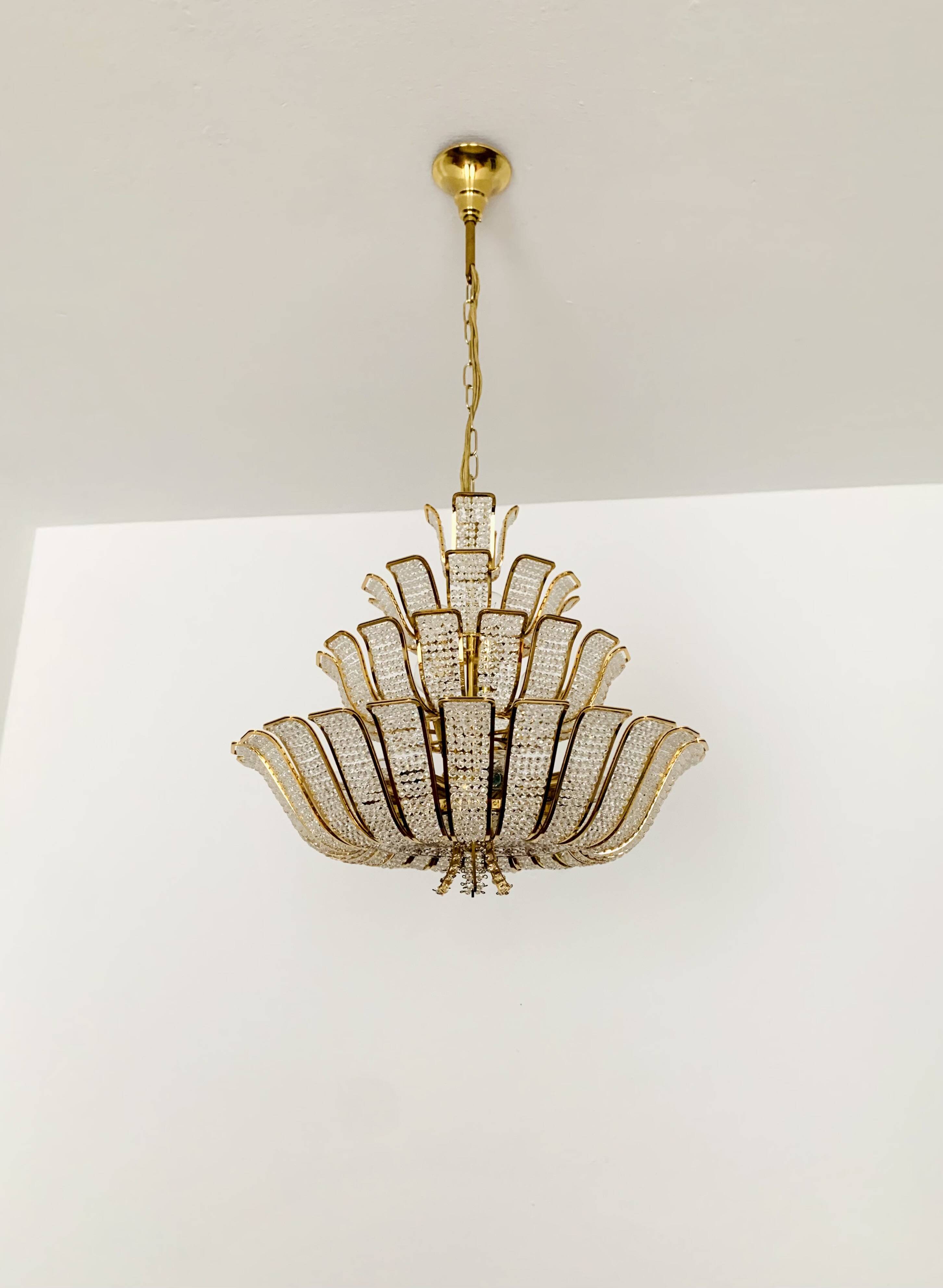 Lustre en cristal de Palwa
