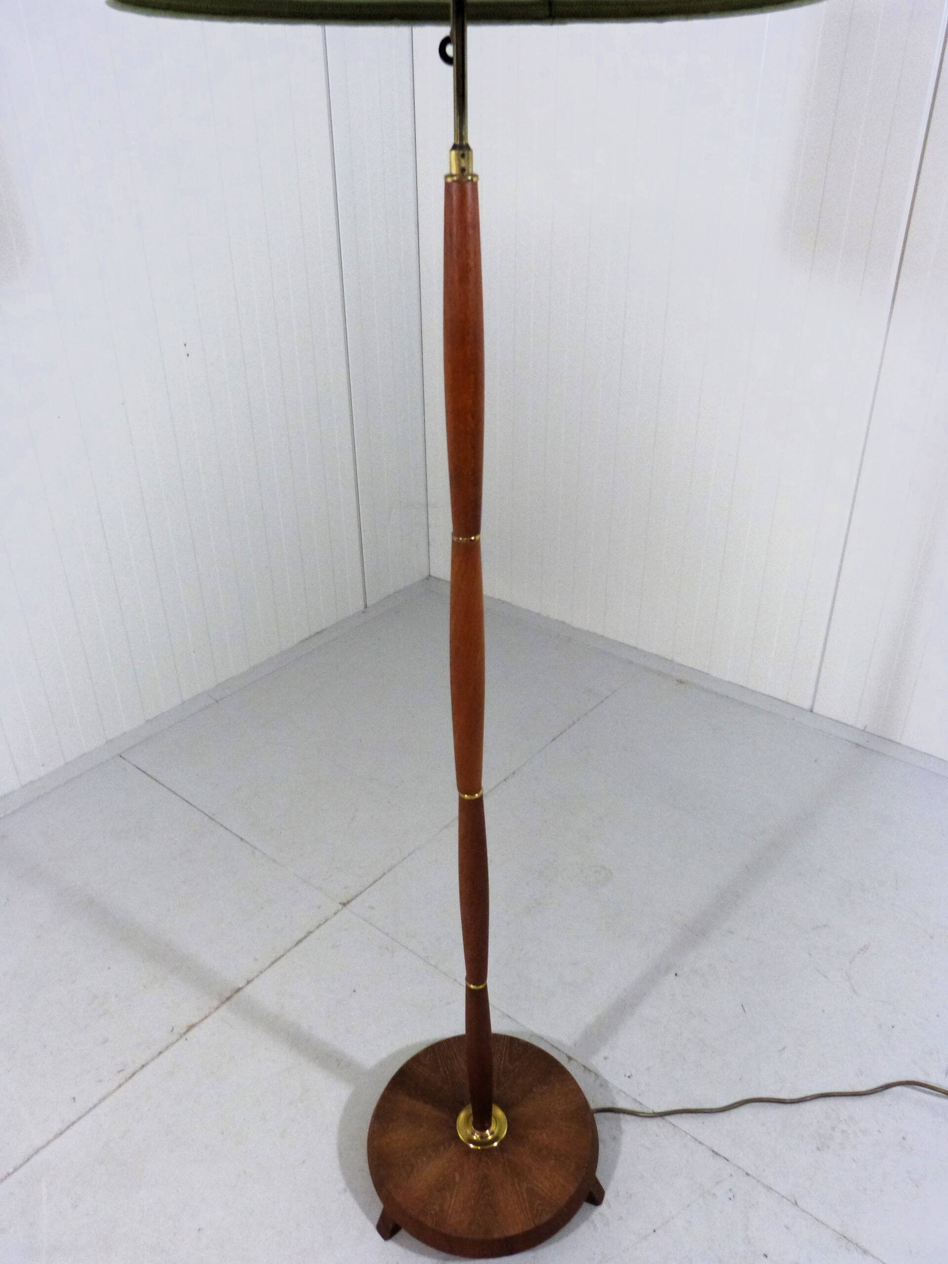 Teak floor lamp Denmark 1960’s