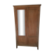 Parisian wardrobe 2 door boarding dormitory wardrobe lingère raw wood