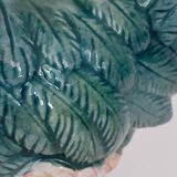 Vintage barbotine rooster pitcher