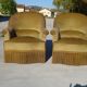 Fauteuils crapauds des années 1950s, les 2