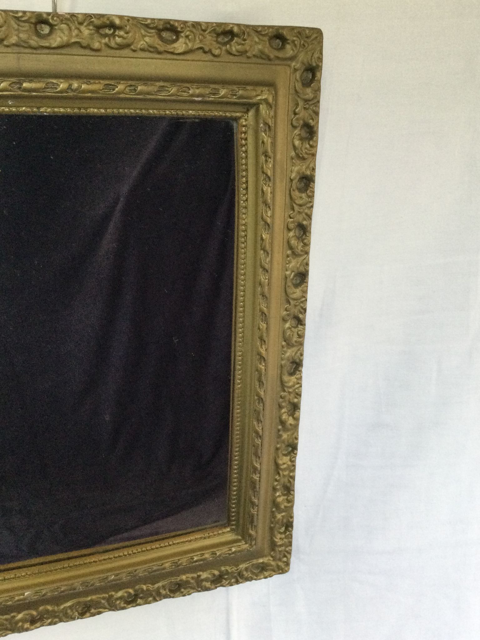Miroir doré