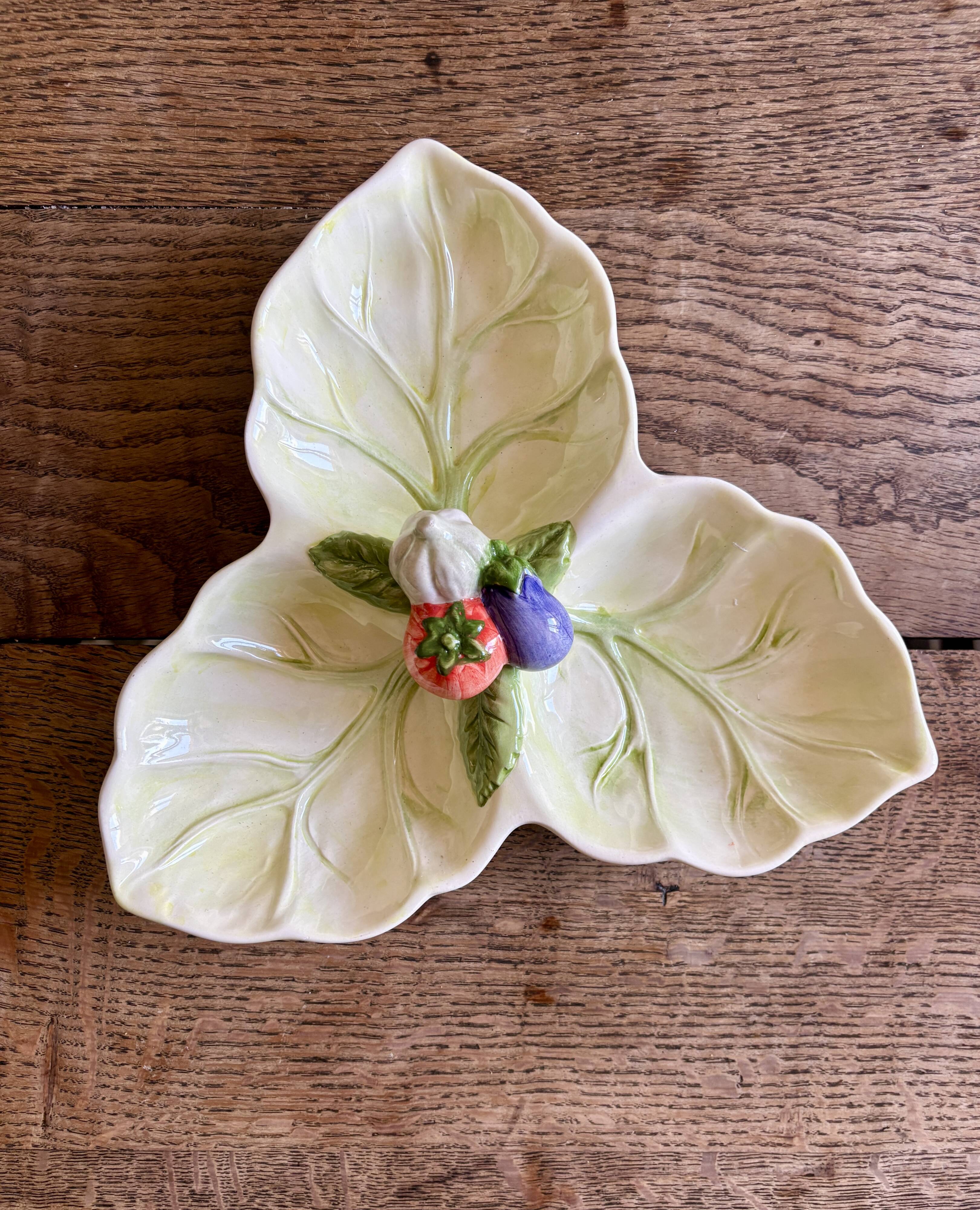 Ceramic vegetable dish