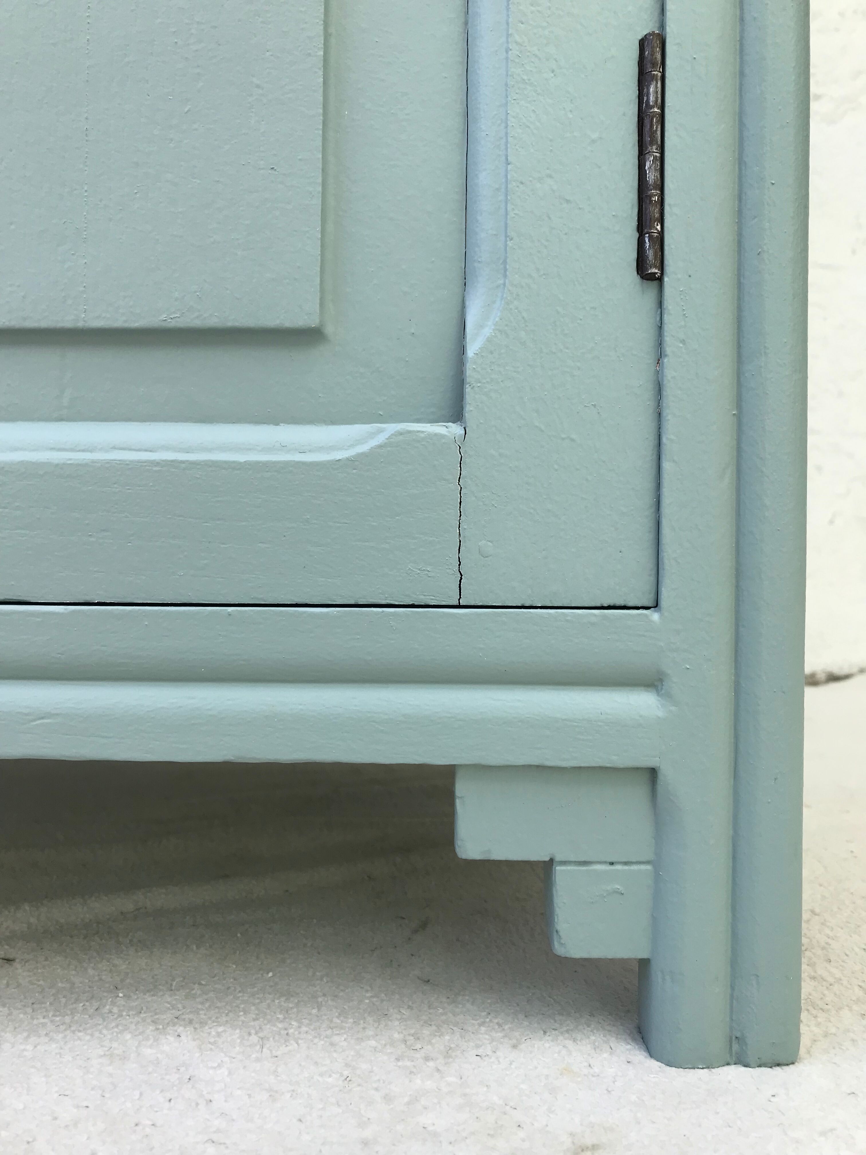 Art Deco sideboard 1 door Almond Green from Ressources