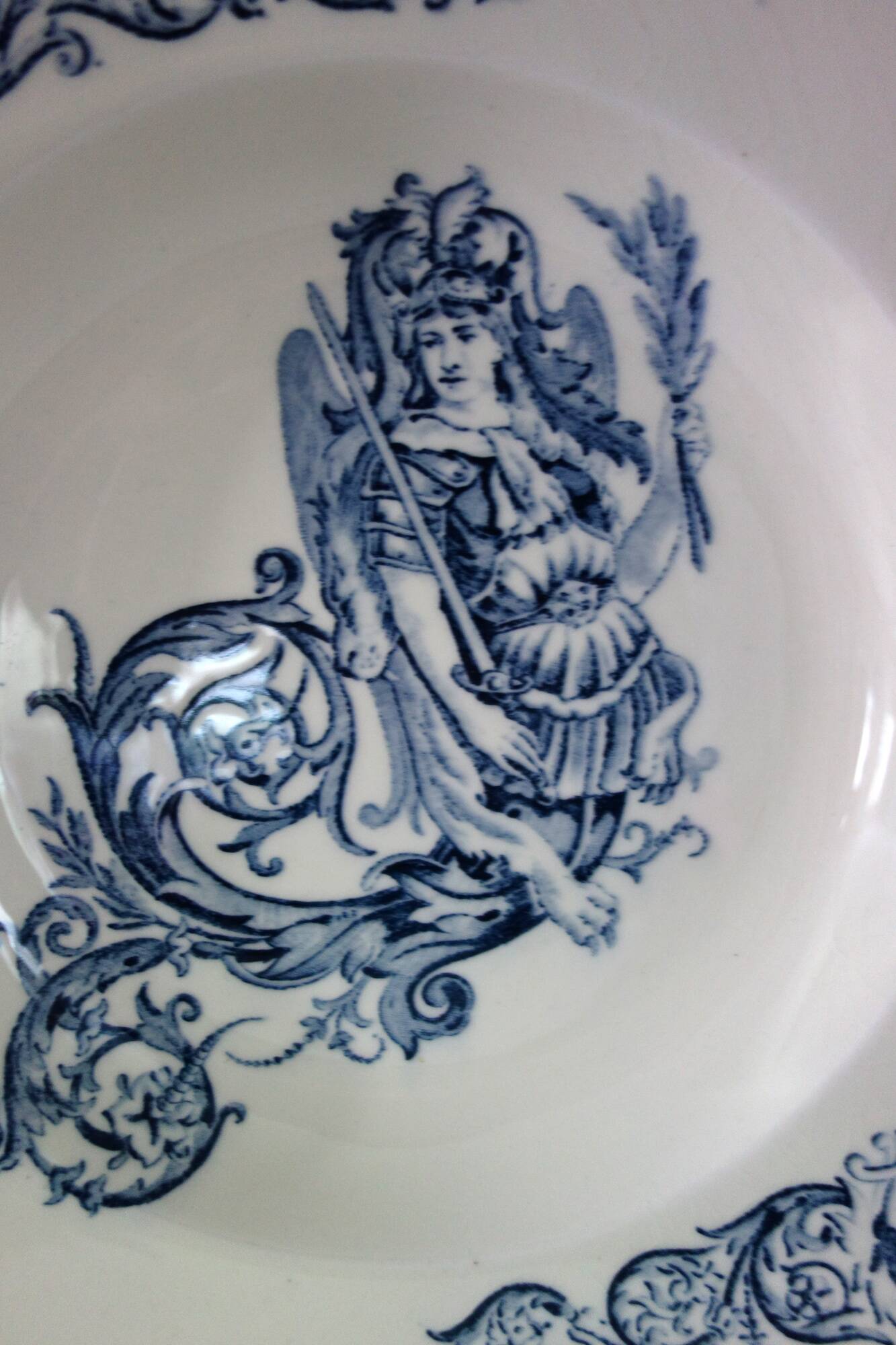 11 Terre de Fer Clairefontaine Renaissance 19th Century Plates