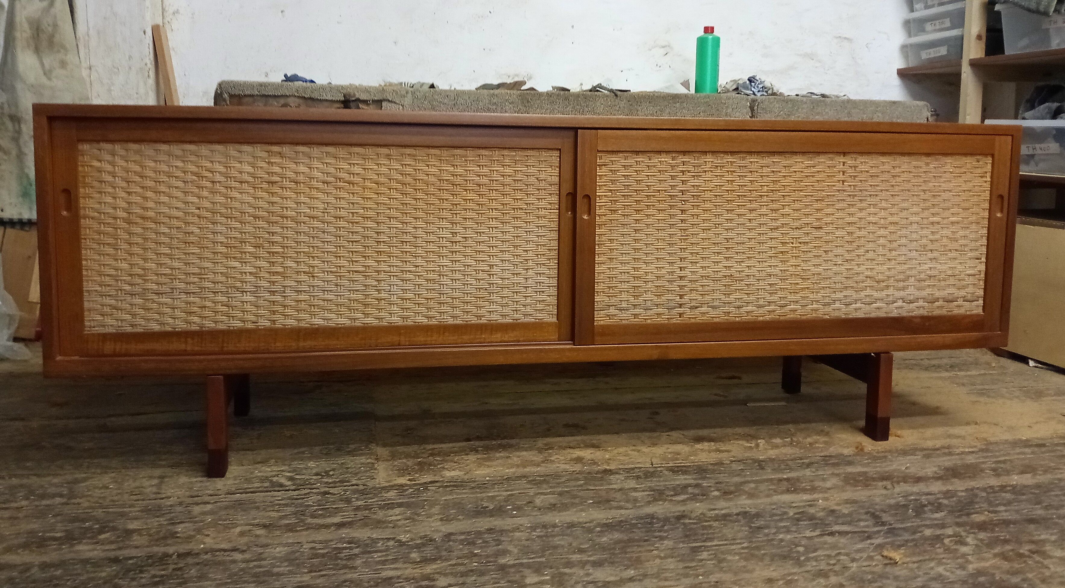 Rare sideboard by Hans Wegner for Ry Möbler, RY-26 in teak