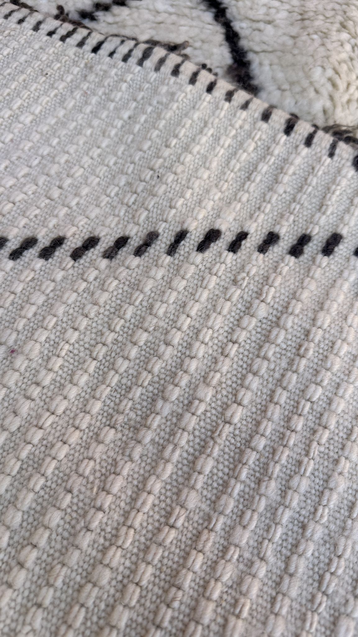 Tapis beni ourain 160 x 275 cm