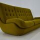 20th Century , Green Atlantis Three seats Sofa, 1960s