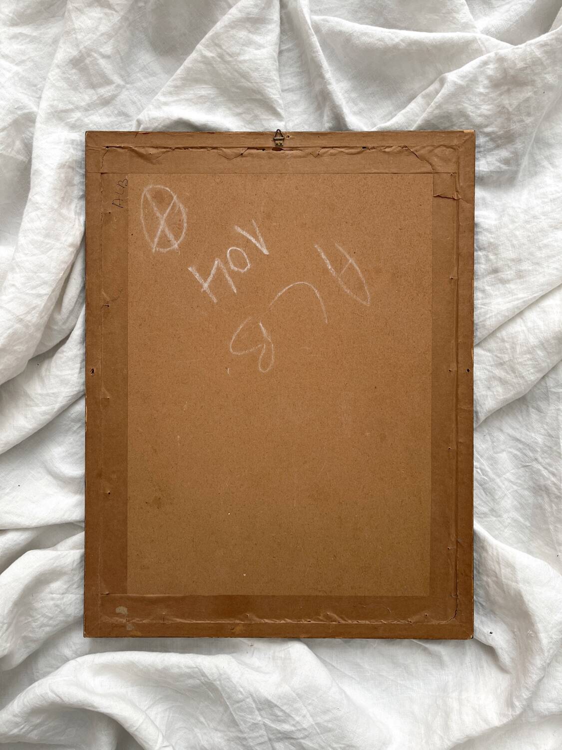 Old watercolor seaside landscape signed A. Brun