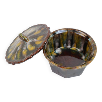 Small enamelled ceramic box