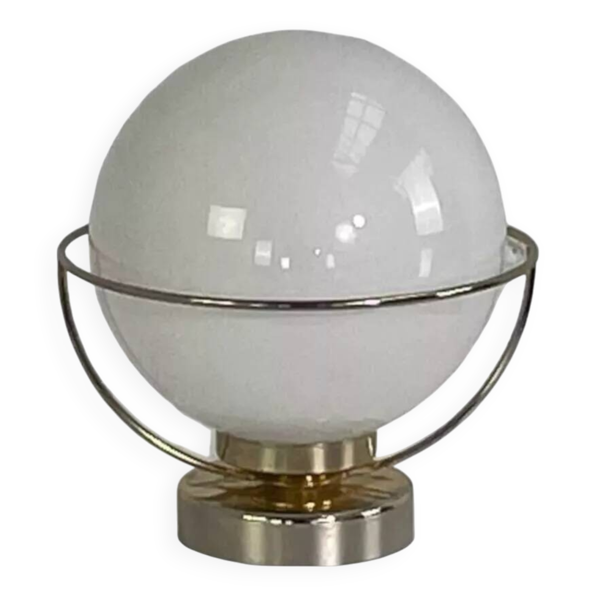 1950s brass wall light