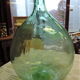 Dame-Jeanne or old glass bottle